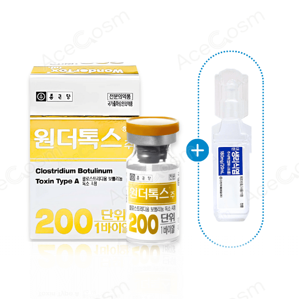 [SET] WONDERTOX 200U + SALINE 20ML